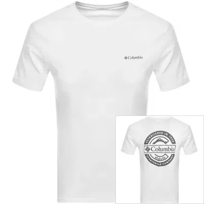 Columbia Rapid Ridge Back Graphic T Shirt White