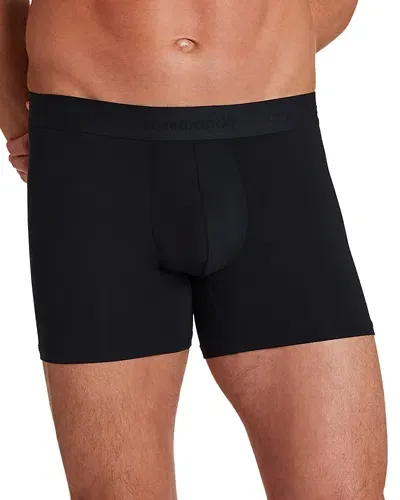 Commando Micro Modal Modern Fit Boxer Briefs In Black