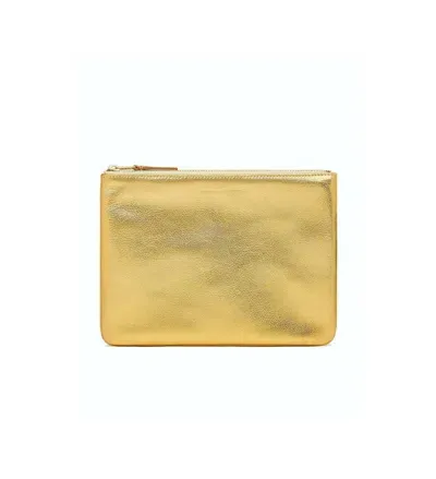 Comme Des Garçons Bag-clutch In Gold