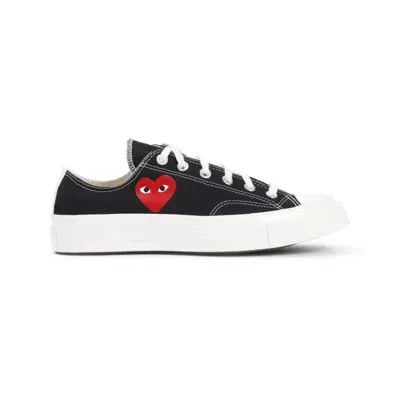 Comme Des Garçons Black Low Top Sneakers