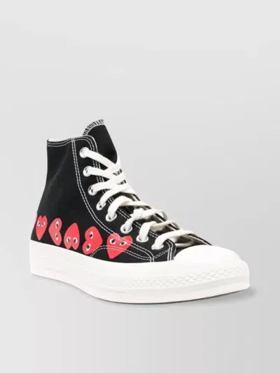 Comme Des Garçons Chuck Taylor High-top Sneakers In Black