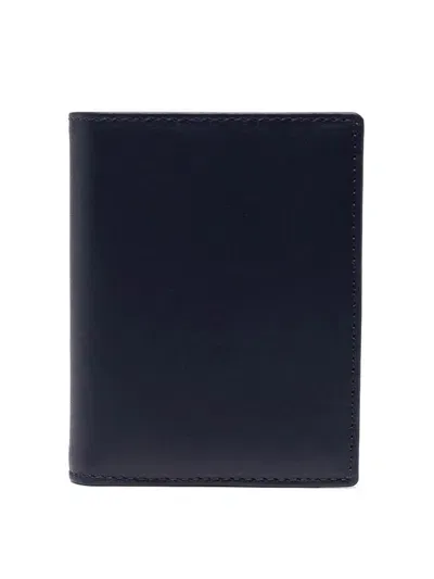 Comme Des Garçons Classic Group Wallet In Blue