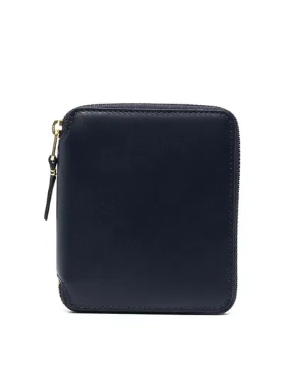 Comme Des Garçons Classic Line Wallet In Blue