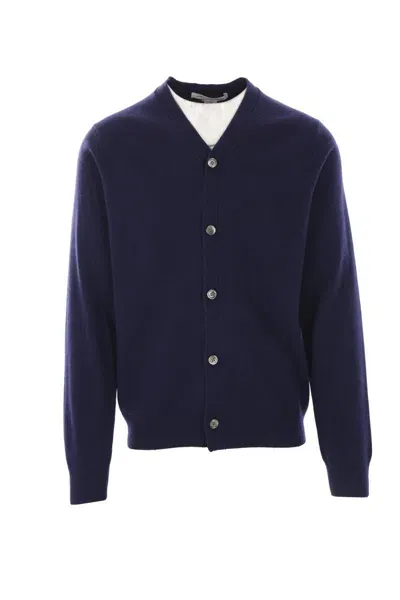 Comme Des Garçons Comme Des Garcons Forever Sweaters In Blue