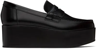 Comme Des Garcons Girl Black Platform Loafers