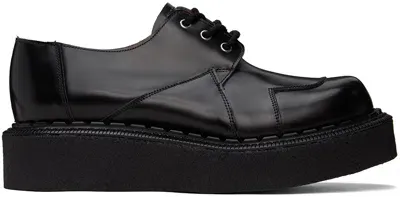 Comme Des Garçons Homme Deux Black George Cox Edition Overlaid Gibson Oxfords