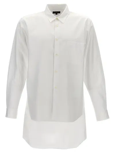 Comme Des Garçons Homme Deux Comme Des Garçons Homme Plus Asymmetric Hem Shirt In White