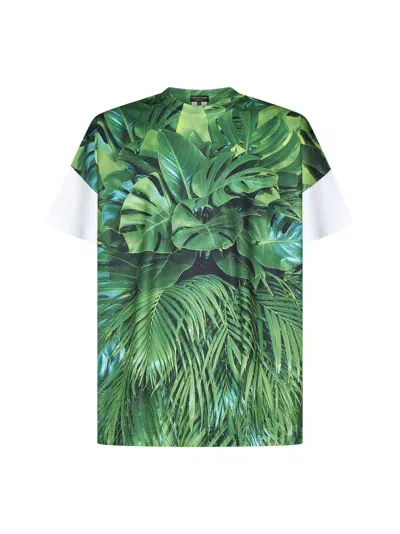 Comme Des Garçons Homme Deux T-shirt In Green