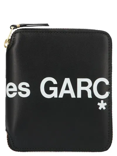 Comme Des Garçons 'huge Logo' Wallet In Multicolor