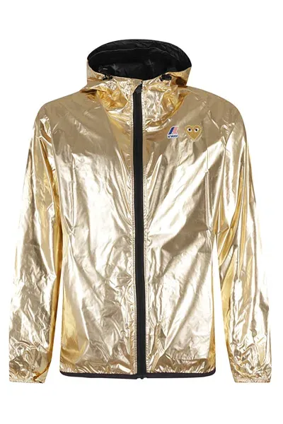 Comme Des Garçons Play Jacket Gold Emblem