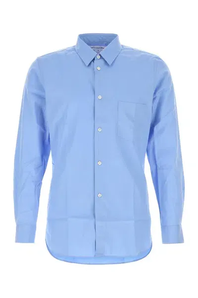 Comme Des Garçons Shirt Mens Shirt Woven-xl Nd Comme Des Garcons Shirt Male In Blue