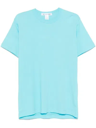 Comme Des Garçons Shirt Mens T Shirt Knit In Blue