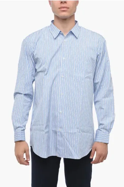 Comme Des Garçons Shirt Comme Des Garcons Men Color Blue