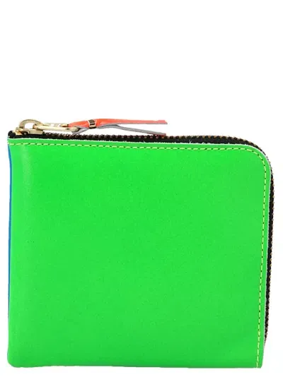 Comme Des Garçons Super Fluo Wallets, Card Holders In Multicolor