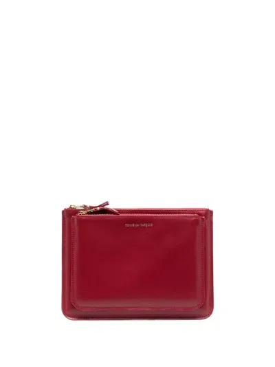 Comme Des Garçons Wallet Accessories In Red