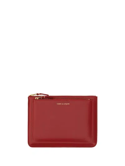 Comme Des Garçons Wallet In Red