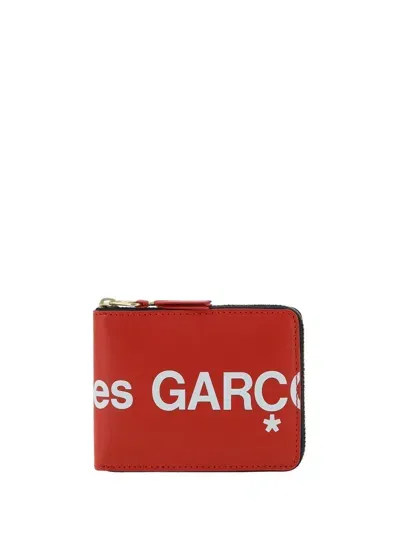 Comme Des Garçons Wallet In Red