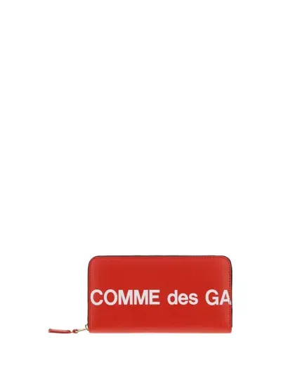 Comme Des Garçons Wallet In Red