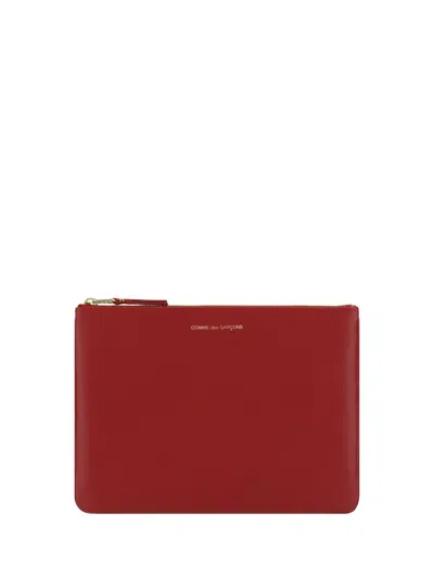 Comme Des Garçons Wallets In Red