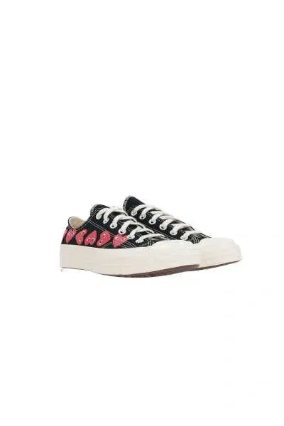 Comme Des Garçons Play X Converse Comme Des Garcons Play Converse Sneakers In Black