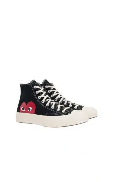 Comme Des Garçons Play X Converse Comme Des Garcons Play Converse Sneakers In Black