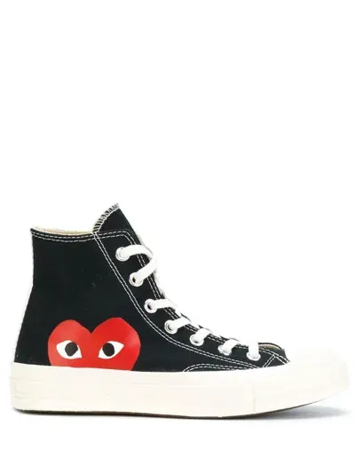 Comme Des Garçons Play X Converse Comme Des Garcons Play Converse Sneakers Black