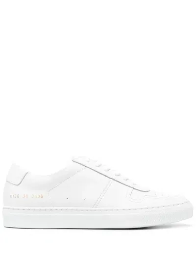 Common Projects Bball Classic Leather Sneakers In White