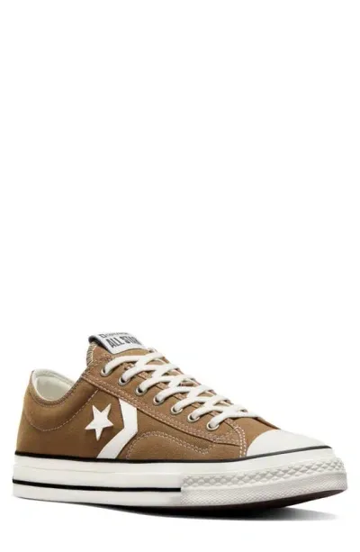 Converse Khaki Star Player 76 Sneakers In White