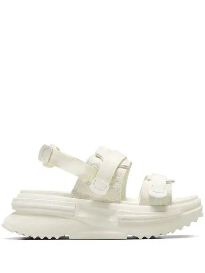 Converse Run Star Utility Sandals In White