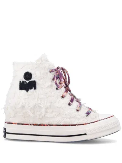 Converse X Isabel Marant Chuck Wedge Wh Sneakers In White