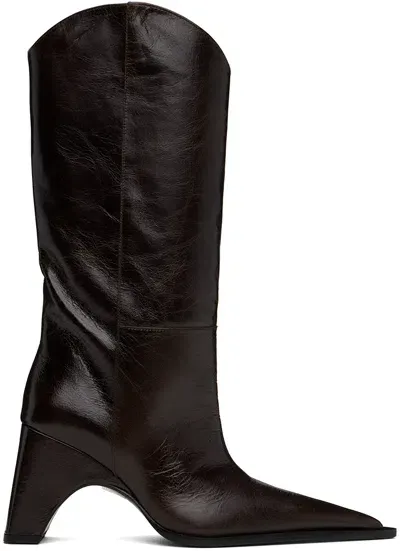 Coperni Brown Bridge Cowboy Boots