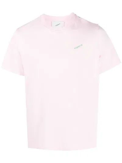 Coperni Logo Boxy T-shirt In Pink