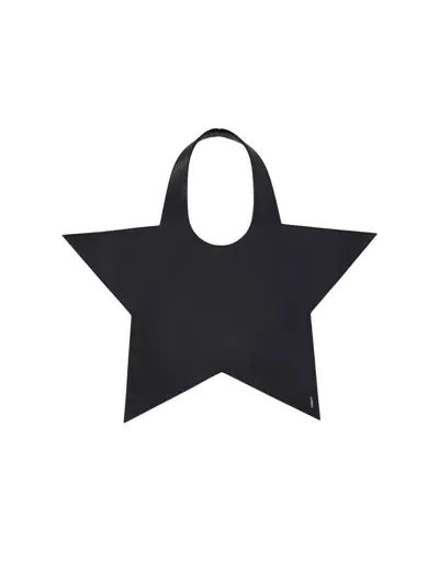 Coperni Star Top Handle Bag In Black