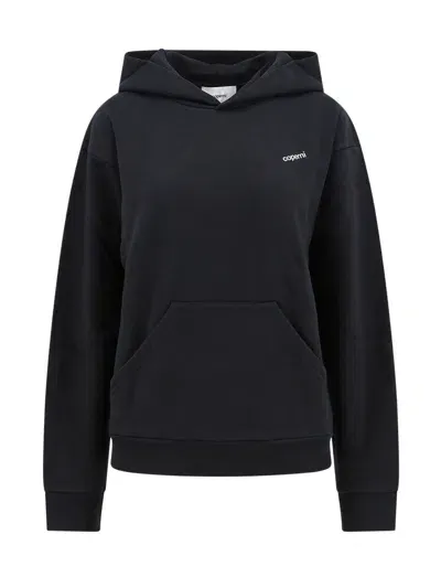 Coperni Logo-print Hoodie In Black