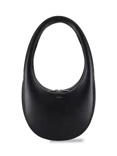 Coperni Swipe Shoulder Bag In Black