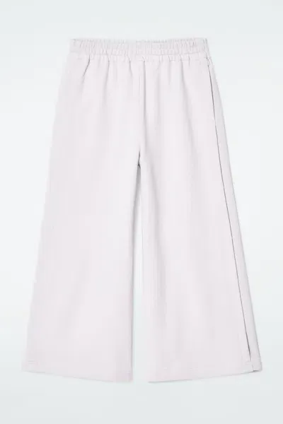 Cos Jersey Culottes In Purple