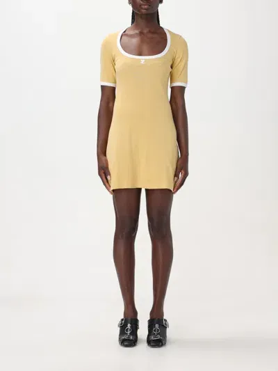 Courrèges Dress  Woman Color Yellow