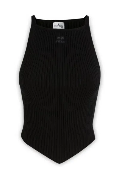 Courrèges Rib In Black