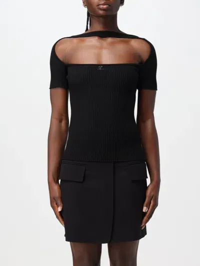 Courrèges Top  Woman Color Black