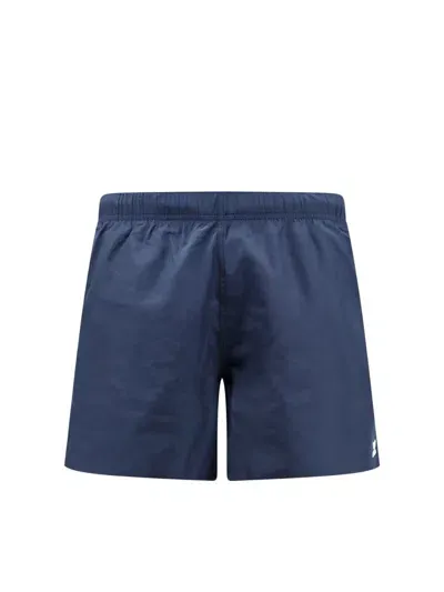 Courrèges Swim Trunk In Blue