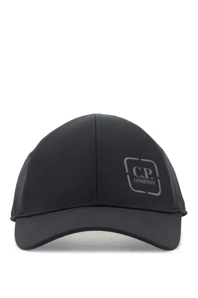 C.p. Company Baseball Cap Made Of Technical Fabric In Black