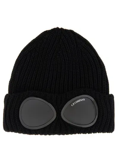 C.p. Company Beanie In Black