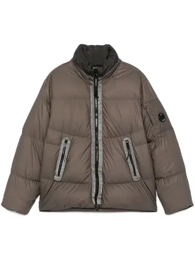 C.p. Company Bi-tm Jacket In Braun