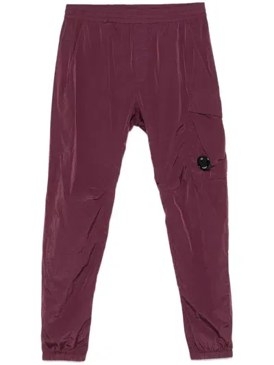 C.p. Company Chrome-r Track Pants In Red