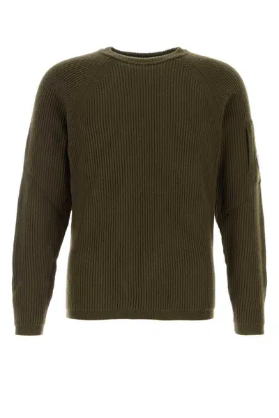 C.p. Company Knitwear In Green