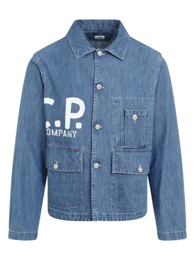 C.p. Company Cp Company Cotton Jacket In Blue