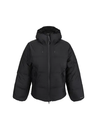 C.p. Company Metropolis Down Jacket In Black