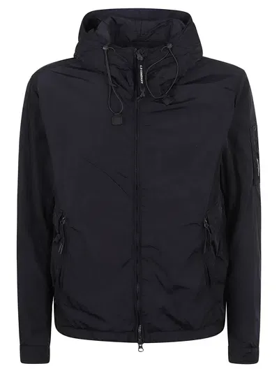 C.p. Company Pocket Zip Classic Windbreaker In Total Eclipse