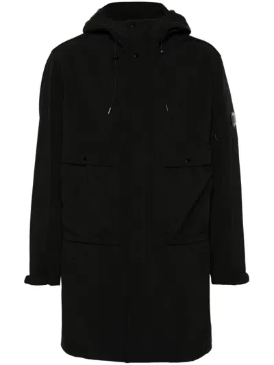 C.p. Company Shell-r Raincoat In Black