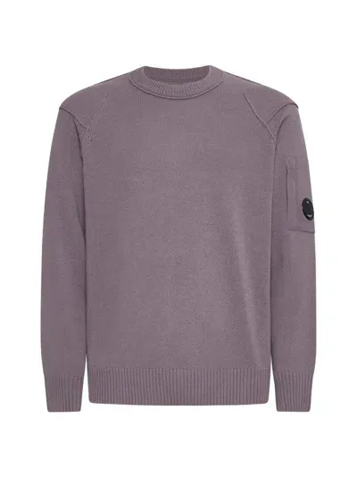 C.p. Company Sweater In Purple Dove